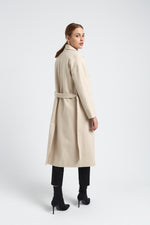 Charger le modèle 3D dans le visionneur de galerie, MANTEAU MODE FEMME MINDY CREME