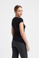 Charger le modèle 3D dans le visionneur de galerie, TOP/T-SHIRT FEMME SOFIA