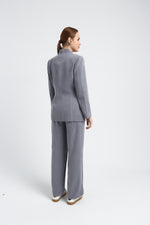 Charger le modèle 3D dans le visionneur de galerie, VESTE FEMME DOLCE GRIS CLAIR