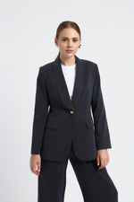 Charger le modèle 3D dans le visionneur de galerie, VESTE FEMME DOLCE NOIR