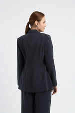 Charger le modèle 3D dans le visionneur de galerie, VESTE FEMME DOLCE NOIR