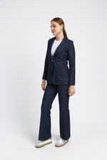 Charger le modèle 3D dans le visionneur de galerie, VESTE FAçON JEAN FEMME JANE