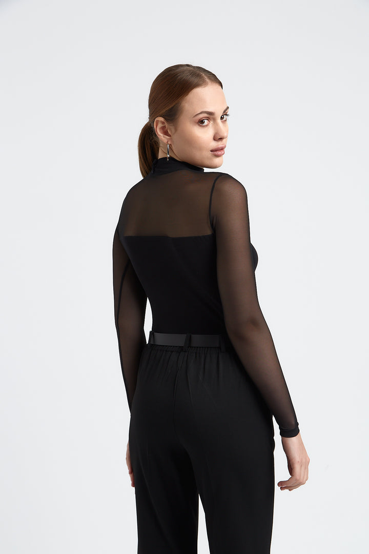 PANTALON DROIT FEMME CAPUCINE NOIR