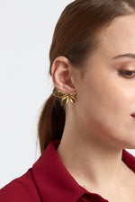 Charger le modèle 3D dans le visionneur de galerie, BOUCLE D'OREILLE FANTAISIE LYS