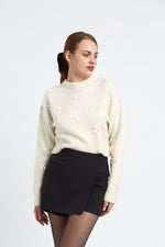 Charger le modèle 3D dans le visionneur de galerie, JUPE SHORT CHLOE NOIR