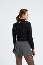 Charger le modèle 3D dans le visionneur de galerie, JUPE SHORT MODE PAULINE ANTHRACITE