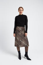 Charger le modèle 3D dans le visionneur de galerie, PULL FEMME MANCHES BOUFFANTES CHARLOTTE NOIR