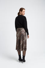 Charger le modèle 3D dans le visionneur de galerie, PULL FEMME MANCHES BOUFFANTES CHARLOTTE NOIR