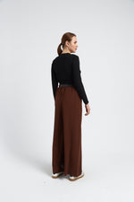 Charger le modèle 3D dans le visionneur de galerie, PETIT PULL MAILLE FINE FEMME ALINE NOIR