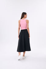 Charger le modèle 3D dans le visionneur de galerie, DEBARDEUR STRASS FEMME ENCHANTÉE ROSE BONBON