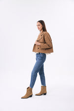 Charger le modèle 3D dans le visionneur de galerie, TRENCH COURT FEMME COTON TRACY CAMEL