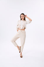 Charger le modèle 3D dans le visionneur de galerie, PANTALON FEMME VISION FICELLE