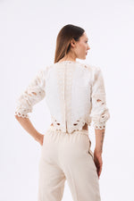 Charger le modèle 3D dans le visionneur de galerie, PANTALON FEMME VISION FICELLE