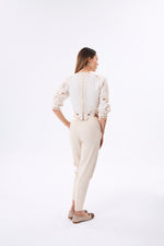 Charger le modèle 3D dans le visionneur de galerie, PANTALON FEMME VISION FICELLE