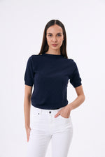 Charger le modèle 3D dans le visionneur de galerie, PANTALON FEMME 5 POCHES EVASION BLANC