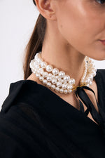 Charger le modèle 3D dans le visionneur de galerie, COLLIER 4 RANGS TRÉSOR