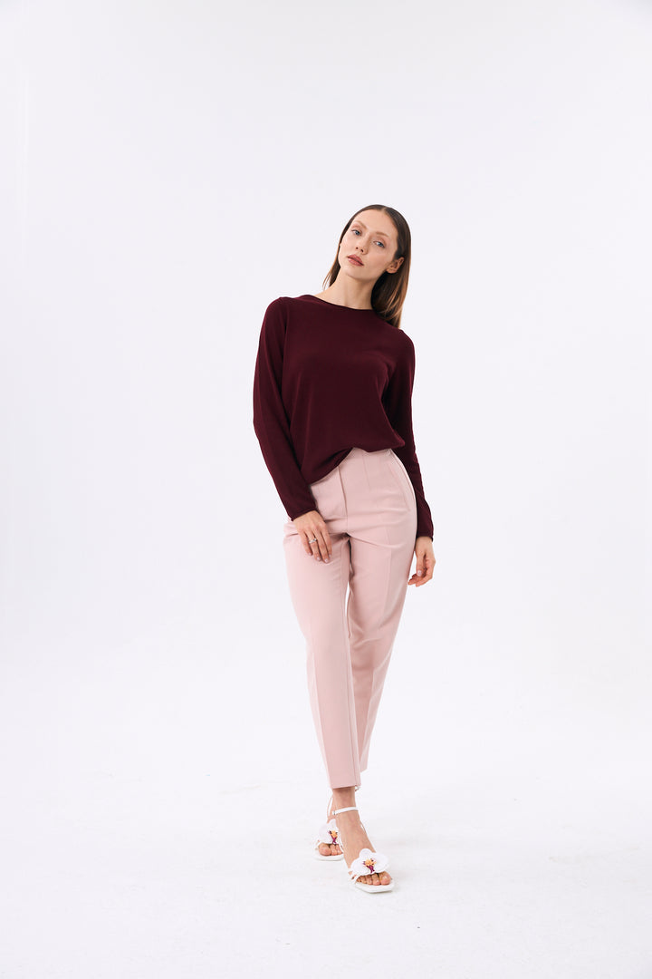PANTALON DAILY FEMME KAROL ROSE PÂLE