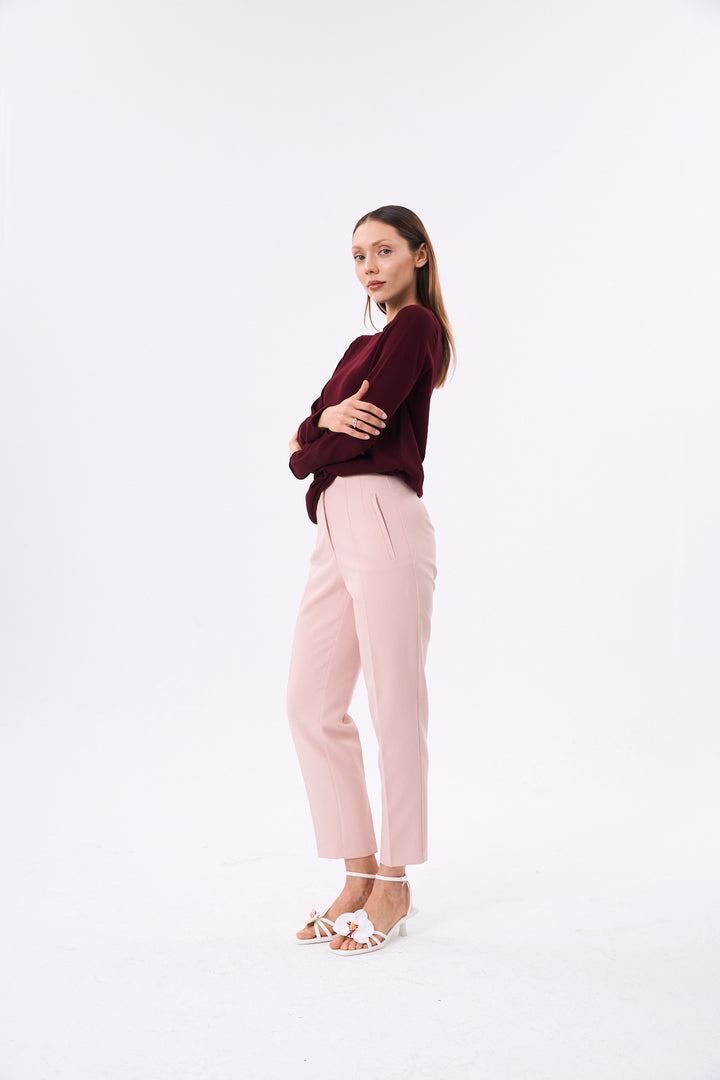 PANTALON DAILY FEMME KAROL ROSE PÂLE