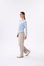 Charger le modèle 3D dans le visionneur de galerie, PULL LEGER FEMME MIRAGE BABY BLUE