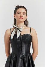 Charger le modèle 3D dans le visionneur de galerie, COLLIER PERLE FOULARD