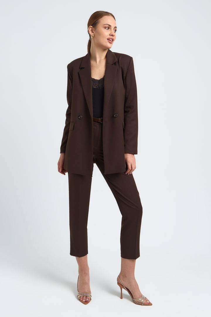 VESTE FEMME EMILY MARRON