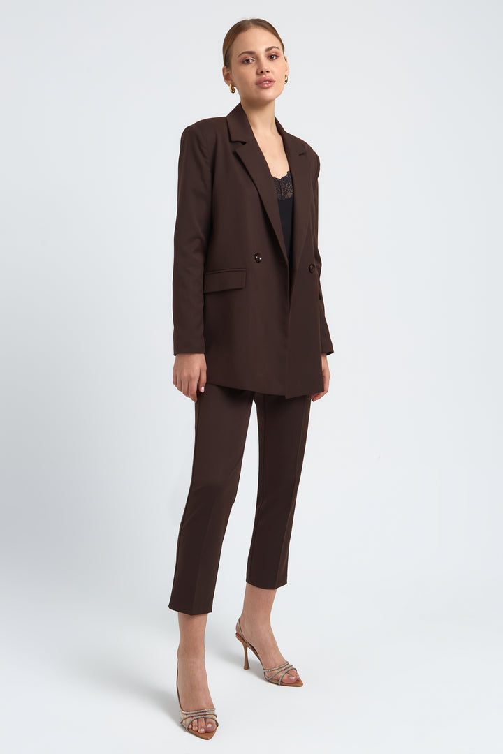 VESTE FEMME EMILY MARRON