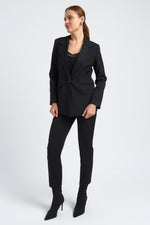 Charger le modèle 3D dans le visionneur de galerie, VESTE FEMME EMILY NOIR