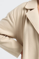 Charger le modèle 3D dans le visionneur de galerie, MANTEAU MODE FEMME MINDY CREME
