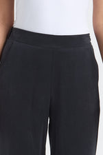 Charger le modèle 3D dans le visionneur de galerie, PANTALON FLUIDE FEMME DOLCE NOIR