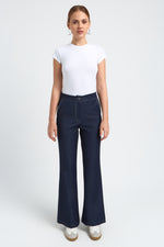 Charger le modèle 3D dans le visionneur de galerie, PANTALON FACON JEAN FEMME JANE