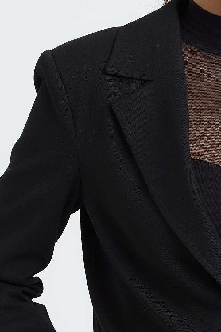 VESTE COURTE FEMME CAPUCINE NOIR