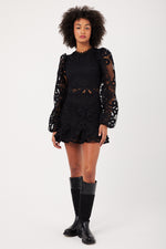 Charger le modèle 3D dans le visionneur de galerie, ROBE DONATELLA NOIR