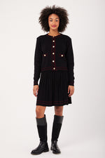 Charger le modèle 3D dans le visionneur de galerie, ENSEMBLE MAILLE FEMME MODE LISERETTE