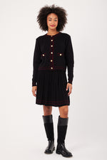 Charger le modèle 3D dans le visionneur de galerie, ENSEMBLE MAILLE FEMME MODE LISERETTE