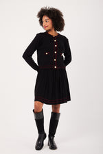 Charger le modèle 3D dans le visionneur de galerie, ENSEMBLE MAILLE FEMME MODE LISERETTE