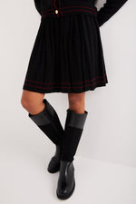 Charger le modèle 3D dans le visionneur de galerie, ENSEMBLE MAILLE FEMME MODE LISERETTE