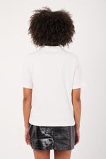 Charger le modèle 3D dans le visionneur de galerie, T-SHIRT FEMME CASSIKA BLANC