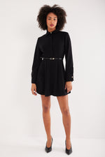 Charger le modèle 3D dans le visionneur de galerie, ROBE CHEMISE VAHINA REGLISSE