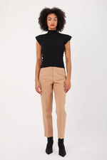Charger le modèle 3D dans le visionneur de galerie, PANTALON DAILY FEMME KAROL CAMEL