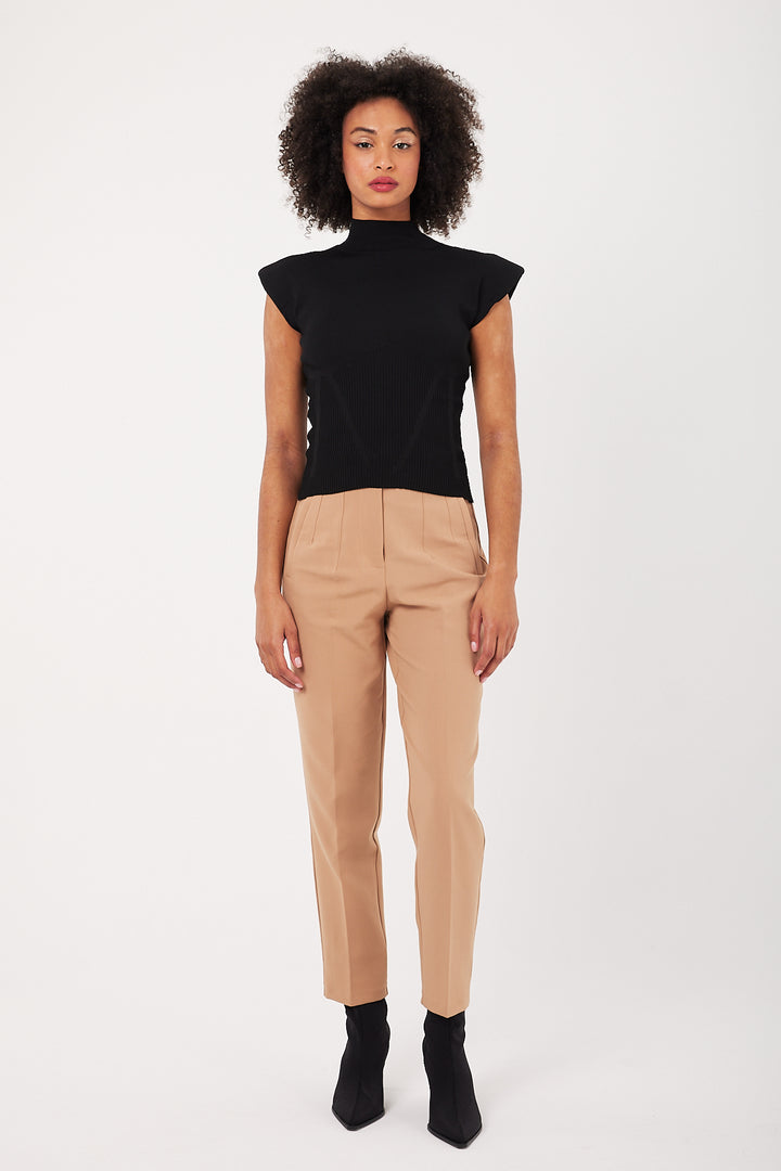 PANTALON DAILY FEMME KAROL CAMEL
