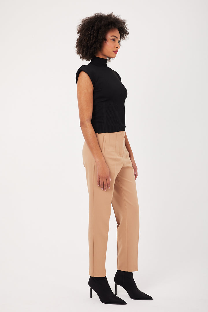 PANTALON DAILY FEMME KAROL CAMEL