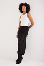 Charger le modèle 3D dans le visionneur de galerie, T-SHIRT SANS MANCHES FEMME MODE VOILA ECRU