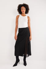 Charger le modèle 3D dans le visionneur de galerie, T-SHIRT SANS MANCHES FEMME MODE VOILA ECRU