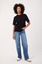 Charger le modèle 3D dans le visionneur de galerie, JEANS DROIT FEMME MODE CLASSIJEAN BLUEJEAN