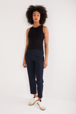 Charger le modèle 3D dans le visionneur de galerie, T-SHIRT SANS MANCHES FEMME MODE VOILA NOIR