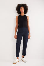 Charger le modèle 3D dans le visionneur de galerie, T-SHIRT SANS MANCHES FEMME MODE VOILA NOIR