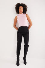 Charger le modèle 3D dans le visionneur de galerie, PANTALON DAILY FEMME KAROL NOIR