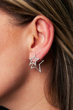 Charger le modèle 3D dans le visionneur de galerie, BOUCLE D'OREILLE GOOD STARS