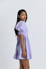 Charger le modèle 3D dans le visionneur de galerie, ROBE COEUR ELIOR MAUVE