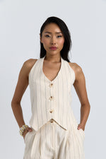 Charger le modèle 3D dans le visionneur de galerie, ENSEMBLE AMBRELINE ECRU